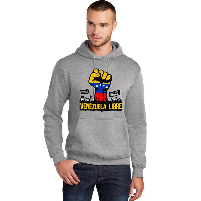 2024 Venezuela Libre Bandera De Venezuela Venezolano Tall Hoodie