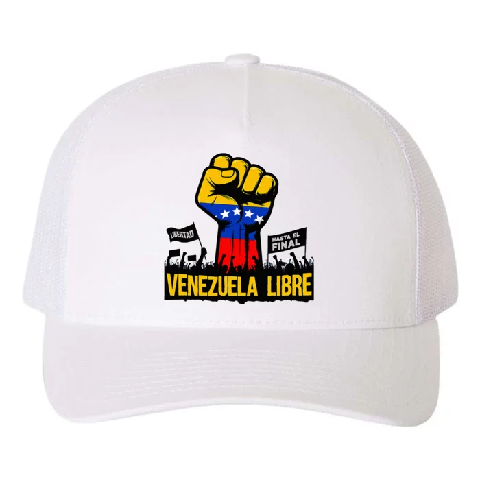 2024 Venezuela Libre Bandera De Venezuela Venezolano Yupoong Adult 5-Panel Trucker Hat