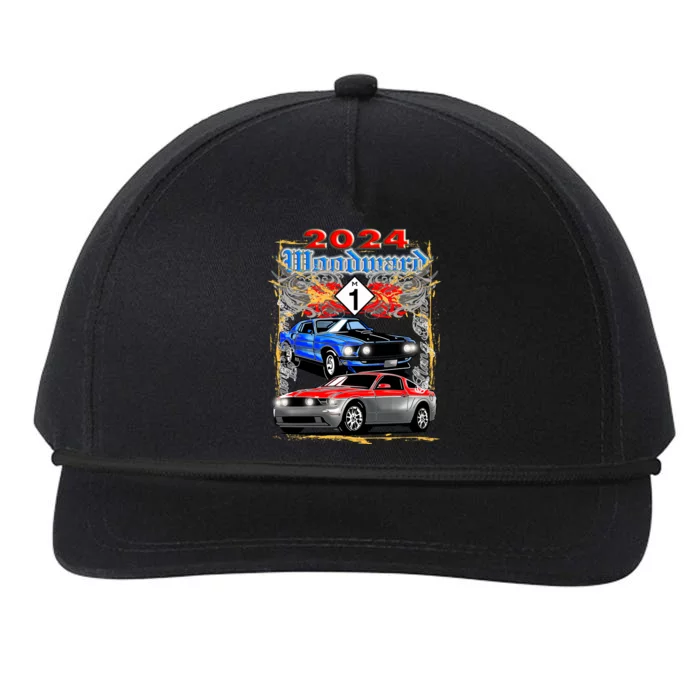 2024 Woodward Cruise Muscle Cars Snapback Five-Panel Rope Hat