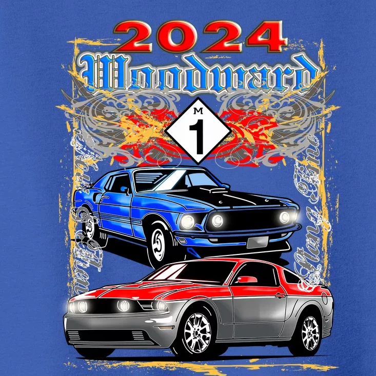 2024 Woodward Cruise Muscle Cars Toddler T-Shirt