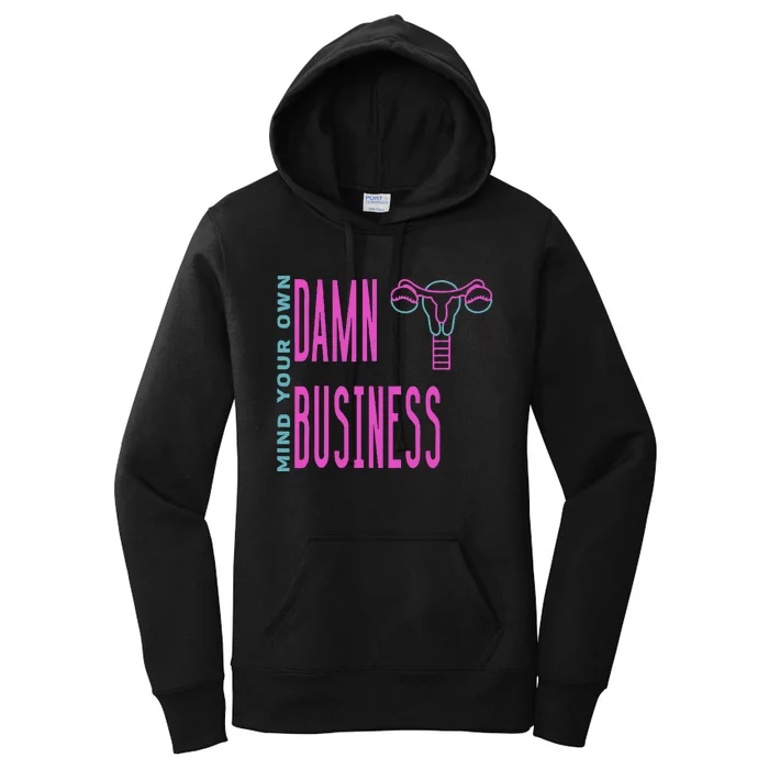 2024 Walz Mind Your Own Damn Bussiness Vice President Debate Women's Pullover Hoodie