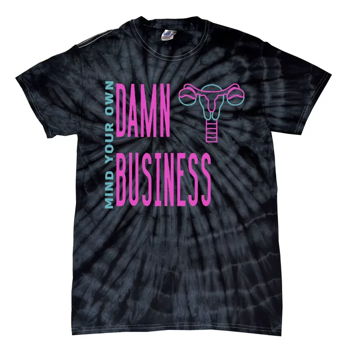 2024 Walz Mind Your Own Damn Bussiness Vice President Debate Tie-Dye T-Shirt