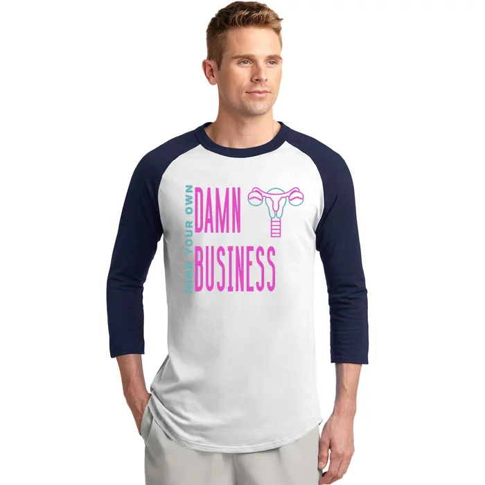 2024 Walz Mind Your Own Damn Bussiness Vice President Debate Baseball Sleeve Shirt