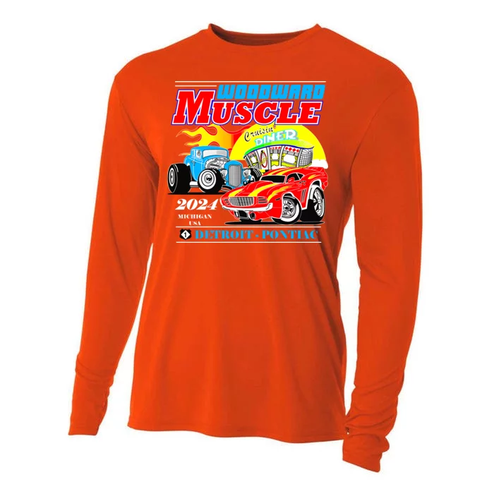 2024 Woodward Muscle Car Event Cooling Performance Long Sleeve Crew