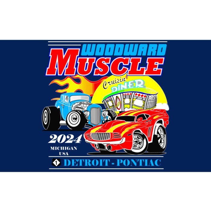 2024 Woodward Muscle Car Event Bumper Sticker