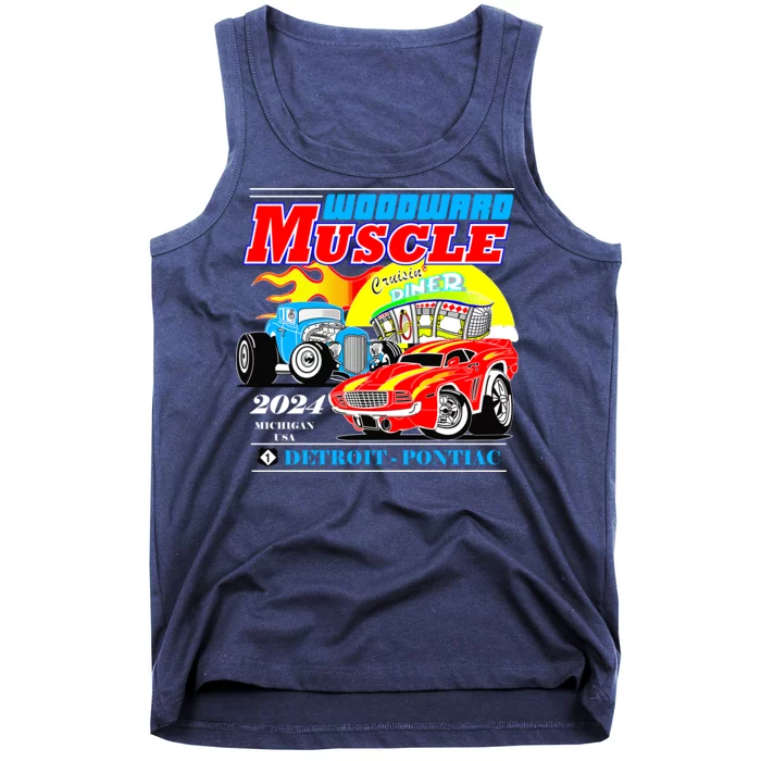 2024 Woodward Muscle Car Event Tank Top