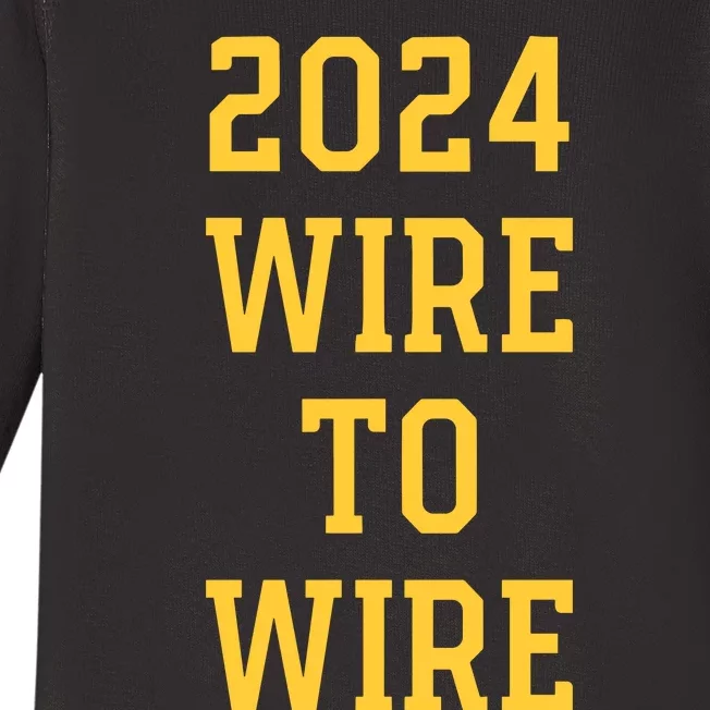 2024 Wire To Wire Baby Long Sleeve Bodysuit