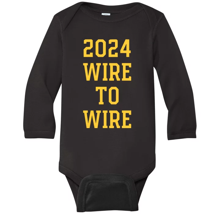 2024 Wire To Wire Baby Long Sleeve Bodysuit