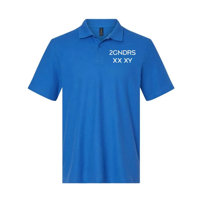 2GNDRS XX XY 2 Genders Softstyle Adult Sport Polo