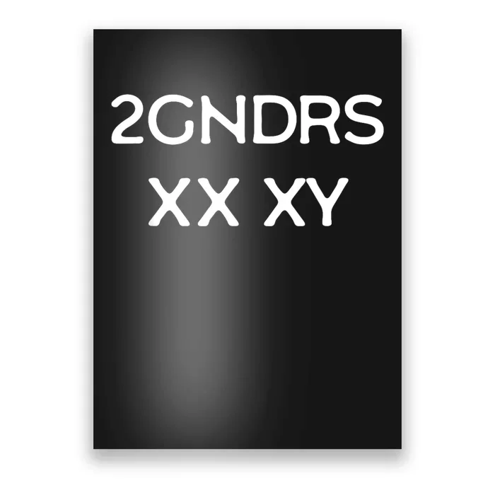 2GNDRS XX XY 2 Genders Poster