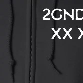 2GNDRS XX XY 2 Genders Full Zip Hoodie