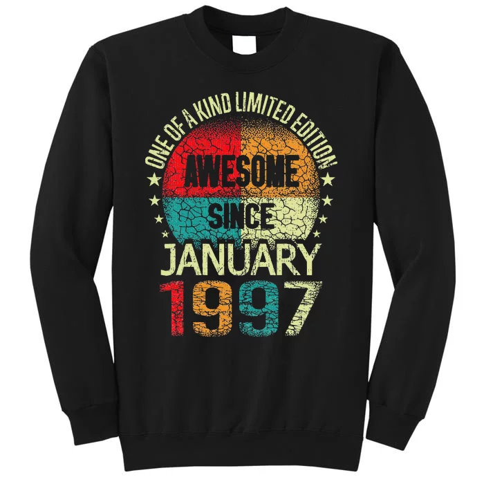 26 Year Awesome Since January 1997 Vintage 26th Birthday. Sweatshirt