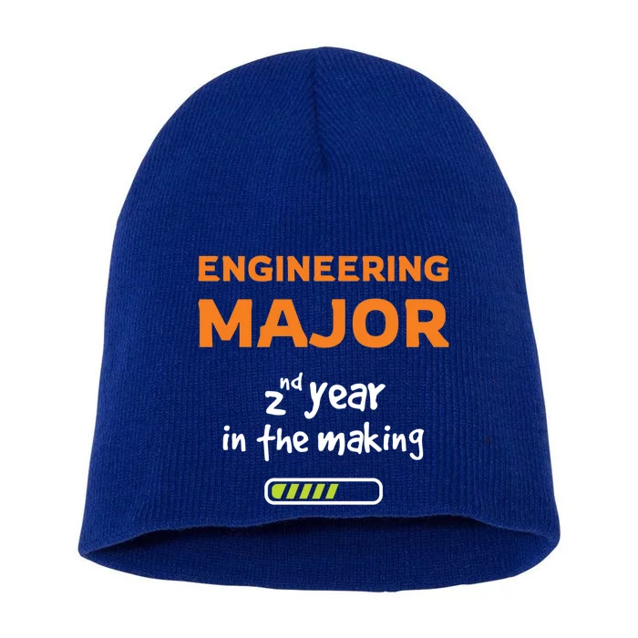 2Nd Year Engineering Major Student Gift Short Acrylic Beanie