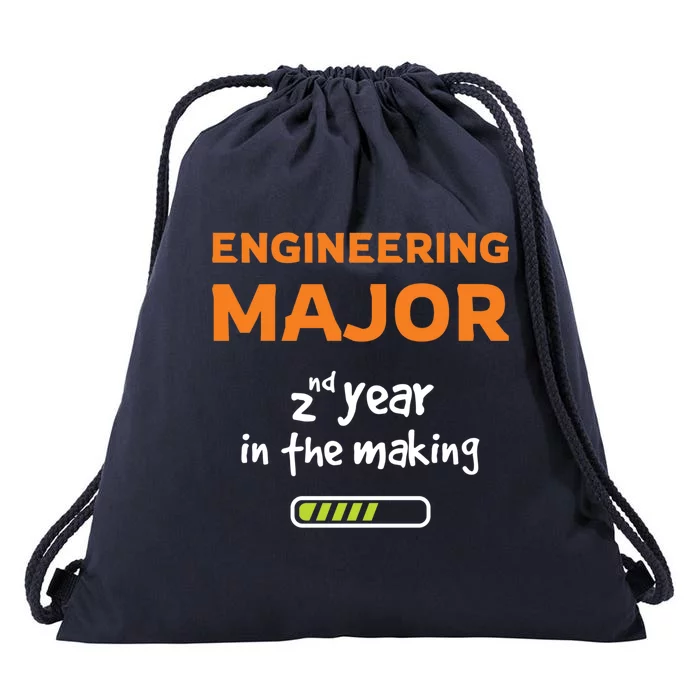 2Nd Year Engineering Major Student Gift Drawstring Bag