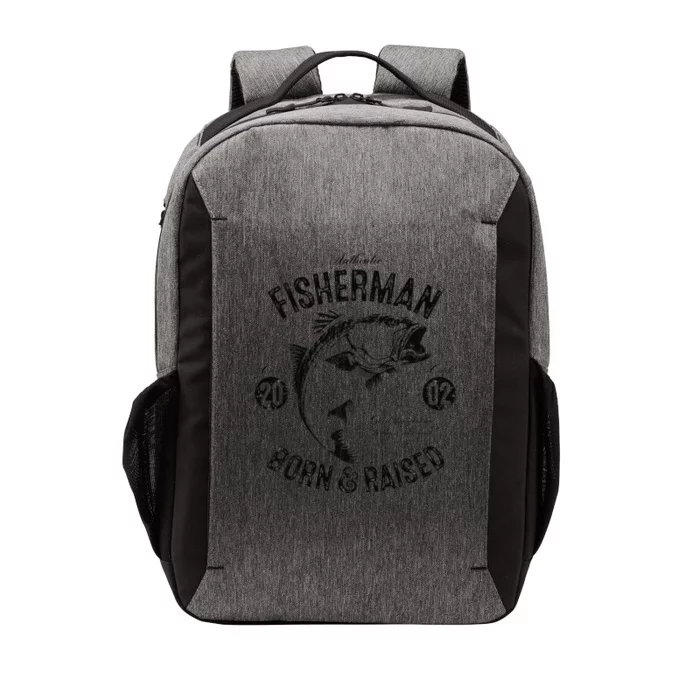 21 Year Old Fisherman Fishing 2002 21st Birthday Vector Backpack