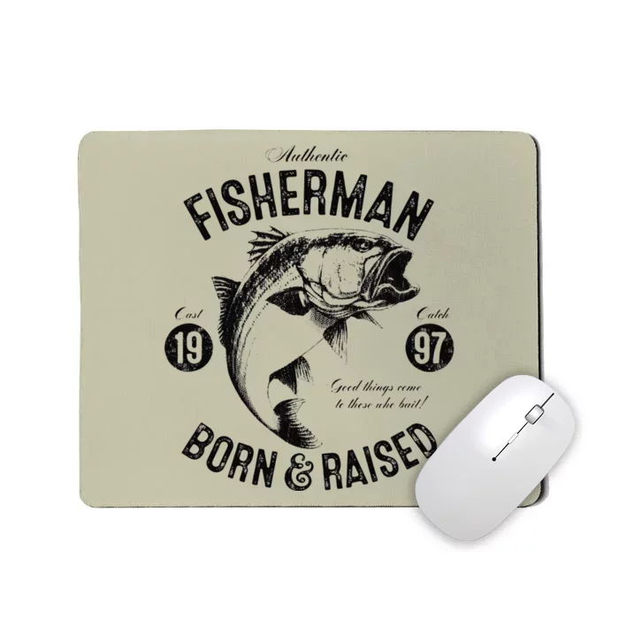 26 Year Old Fisherman Fishing 1997 26th Birthday Gift Mousepad