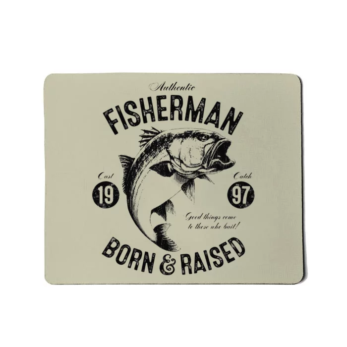 26 Year Old Fisherman Fishing 1997 26th Birthday Gift Mousepad