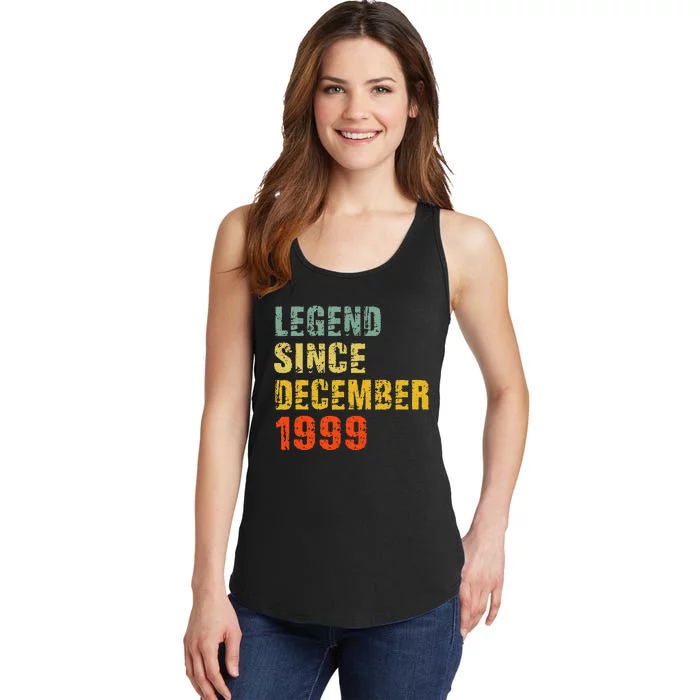 23 Year Old 23rd Birthday Gifts Legend Since December 1999 Ladies Essential Tank