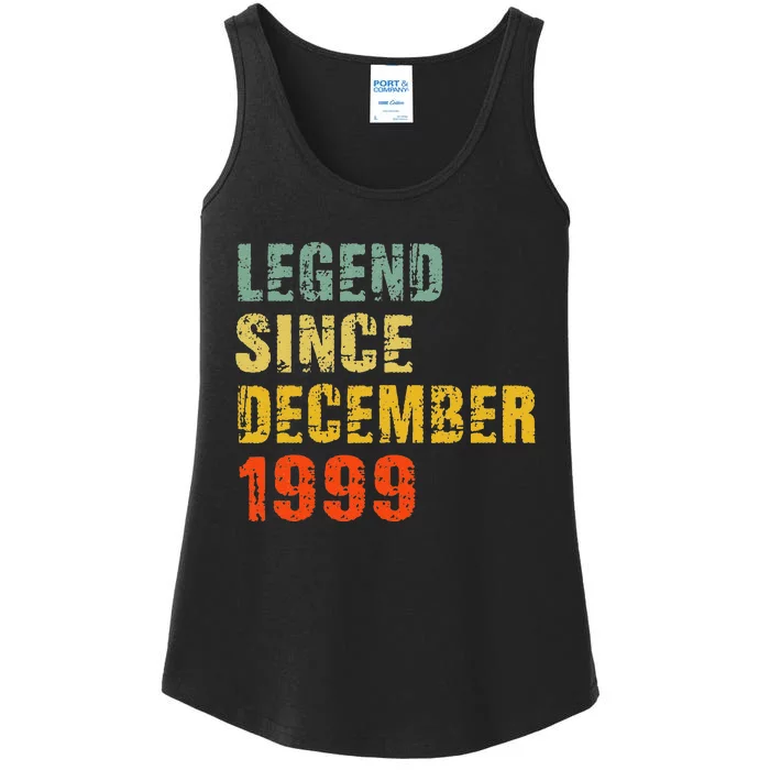 23 Year Old 23rd Birthday Gifts Legend Since December 1999 Ladies Essential Tank