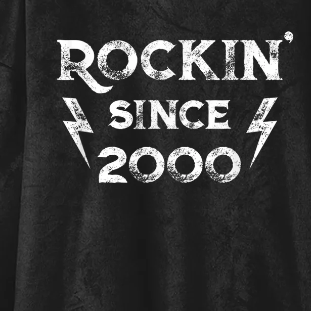 23 Year Old: Classic Rock 2000 23rd Birthday Hooded Wearable Blanket