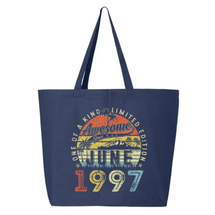 26 Year Old Awesome Since June 1997 26th Birthday 25L Jumbo Tote