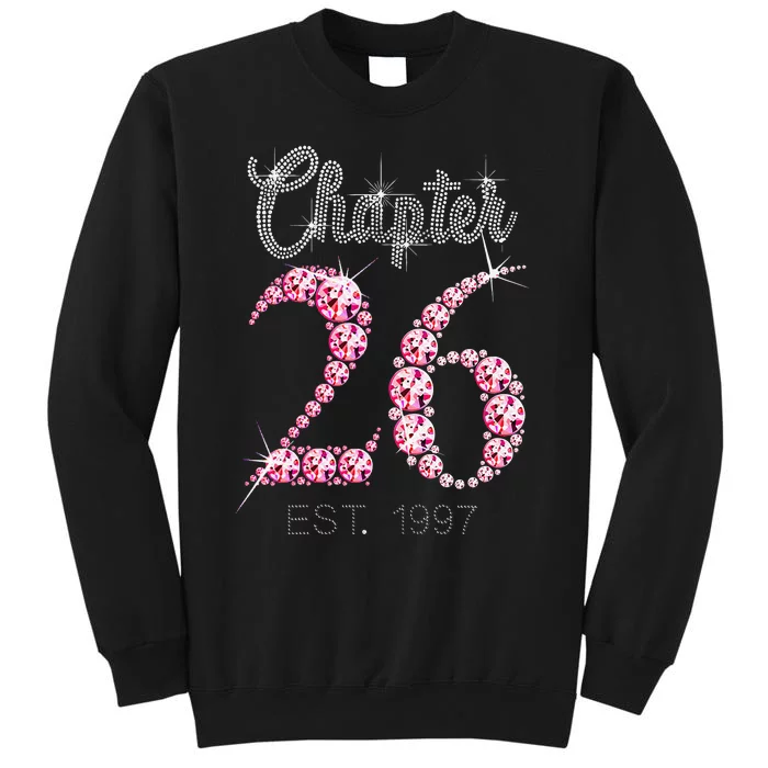 26 Years Old Vintage 1997 Limited Edition 26th Birthday Gift Tall Sweatshirt