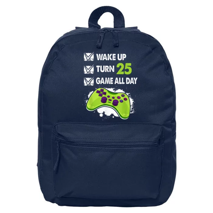 25 Year Old Gifts  Boy Gamer Birthday Party 25th Birthday 16 in Basic Backpack