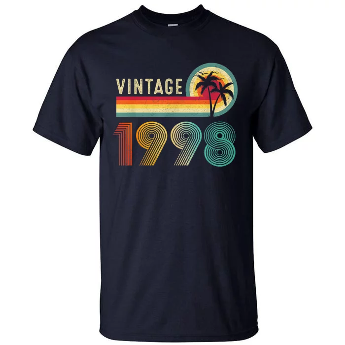 25 Year Old Gifts Vintage 1998 Limited Edition 25th Birthday Tall T-Shirt