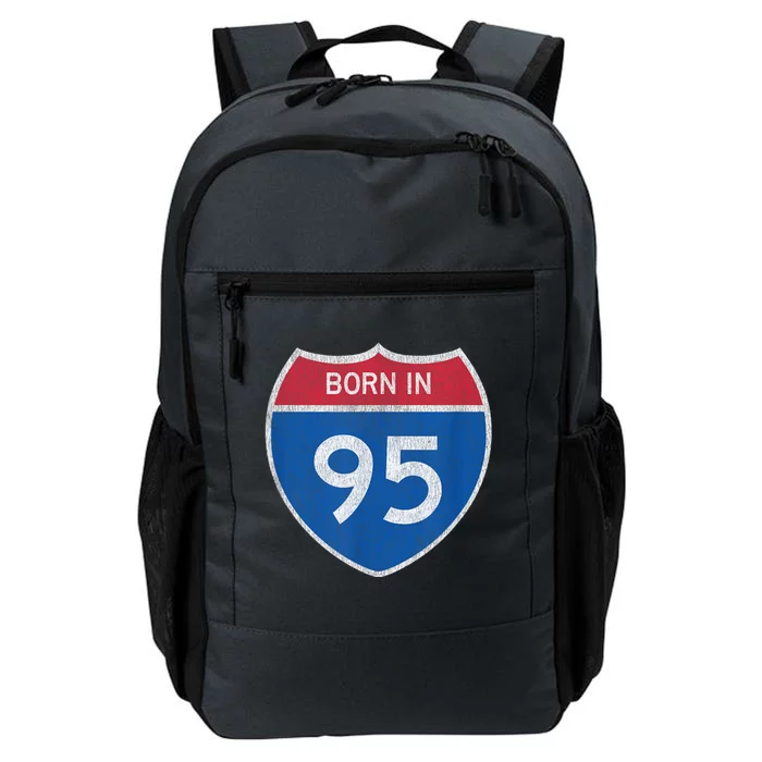 28 Year Old: Car Road Sign 1995 28th Birthday Daily Commute Backpack