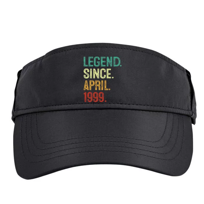 25 Years Old Legend Since April 1999 25th Birthday Adult Drive Performance Visor