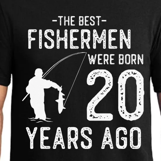 20 Year Old Fishing Fishermen Gifts For Birthday Pajama Set