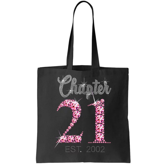 21 Years Old Vintage 2002 Limited Edition 21st Birthday Gift Tote Bag