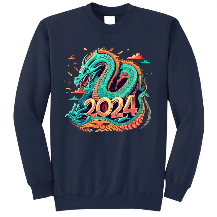 2024 Year Of The Dragon Chinese New Year 2024 Tall Sweatshirt