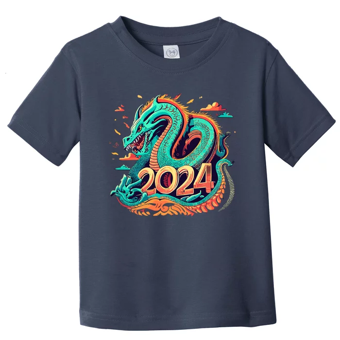 2024 Year Of The Dragon Chinese New Year 2024 Toddler T-Shirt