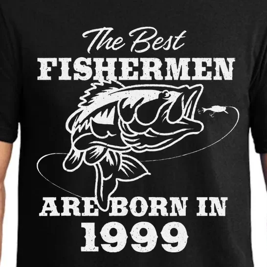 24 Year Old Fisherman Fishing 1999 24th Birthday Pajama Set