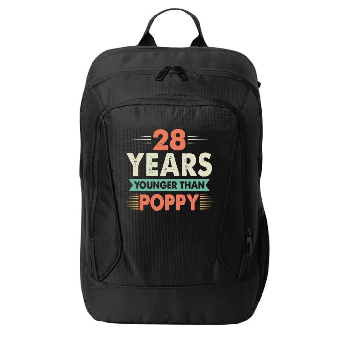 28 Years Younger Than Poppy City Backpack