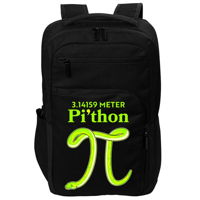 3.14 Meter Pi'thon Python Snake Pi Day March 14 Impact Tech Backpack