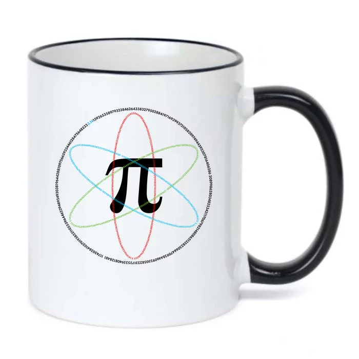 3.14 National Pi Day Numbers Science Symbol Black Color Changing Mug