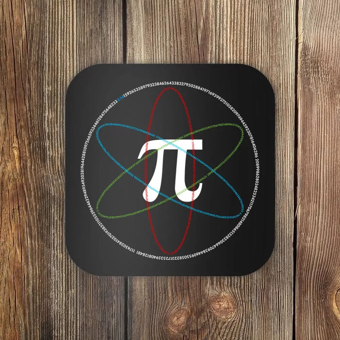 3.14 National Pi Day Numbers Science Symbol Coaster