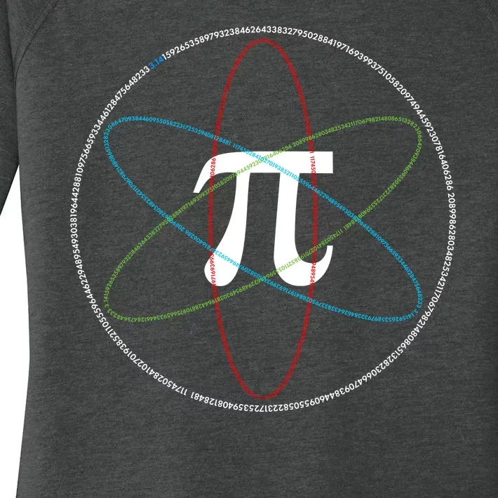 3.14 National Pi Day Numbers Science Symbol Women's Perfect Tri Tunic Long Sleeve Shirt