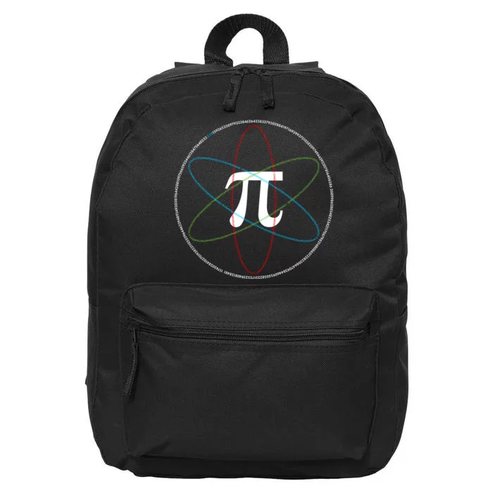 3.14 National Pi Day Numbers Science Symbol 16 in Basic Backpack