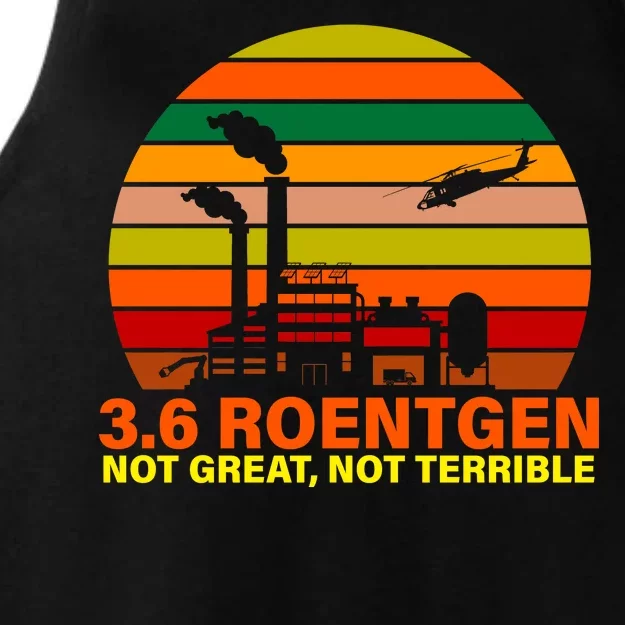 3.6 Roentgen Not Great, Not Terrible Ladies Tri-Blend Wicking Tank