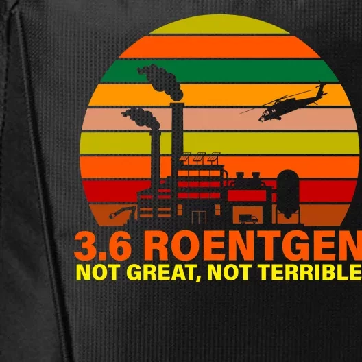 3.6 Roentgen Not Great, Not Terrible City Backpack