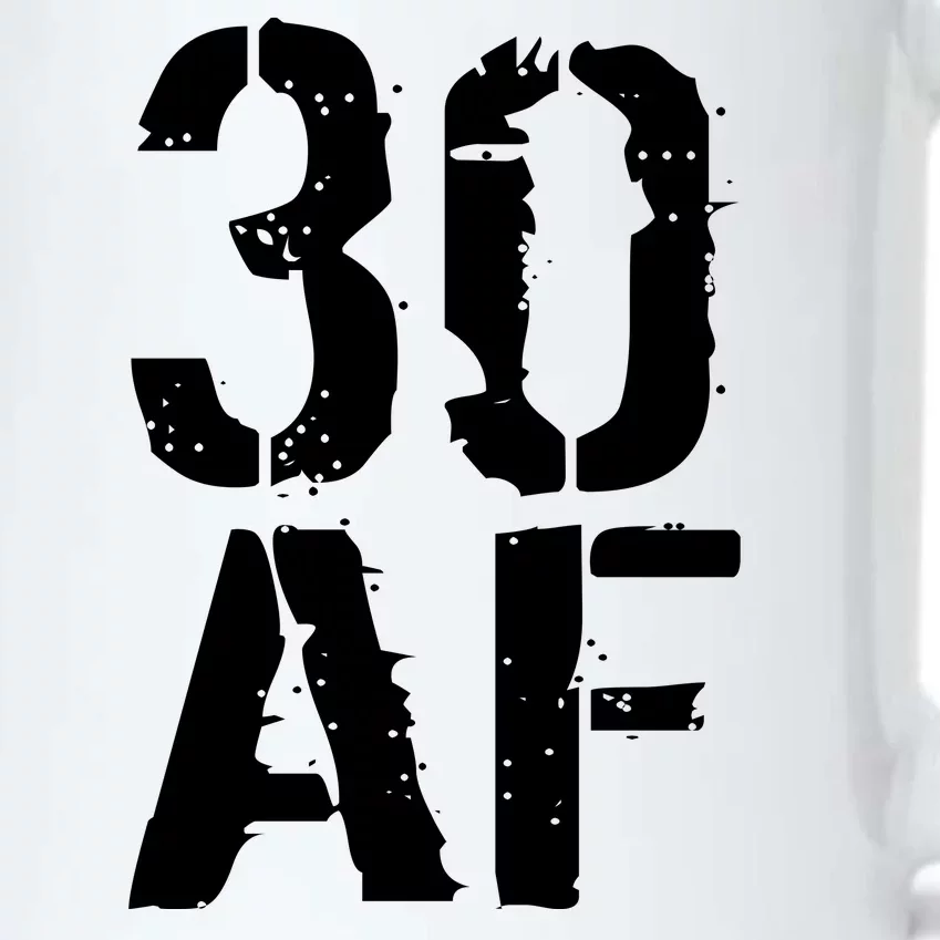 30 AF 30th Birthday Black Color Changing Mug