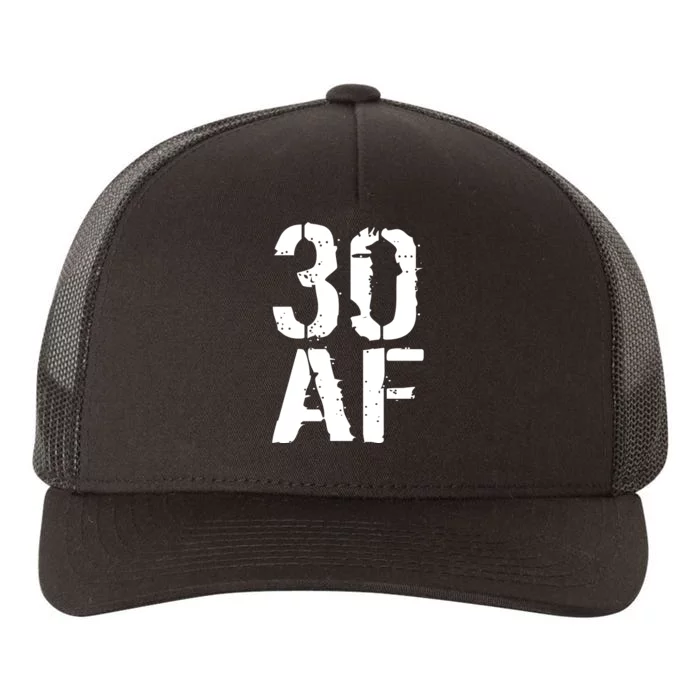 30 AF 30th Birthday Yupoong Adult 5-Panel Trucker Hat