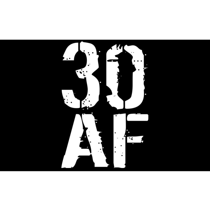 30 AF 30th Birthday Bumper Sticker