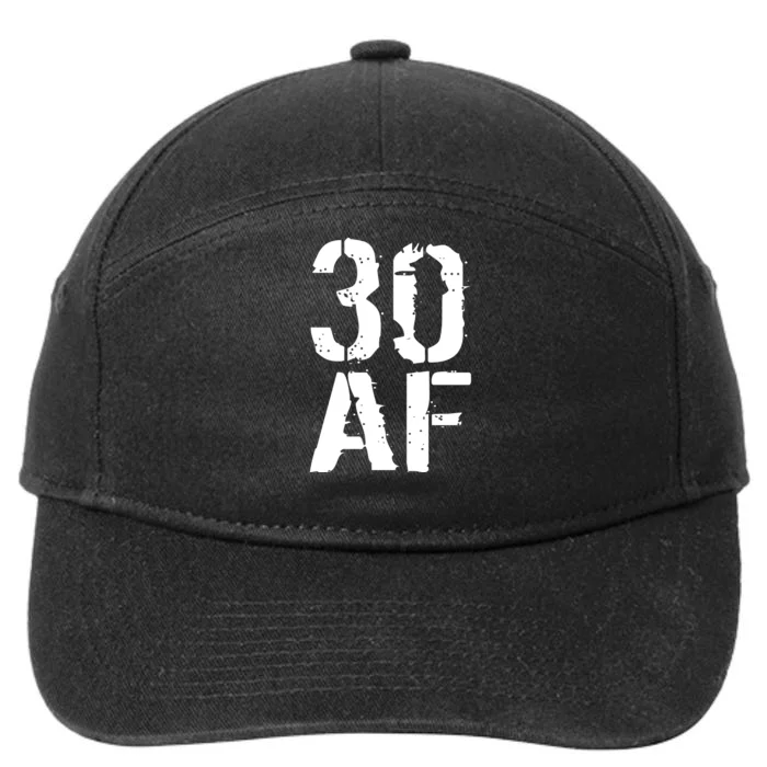 30 AF 30th Birthday 7-Panel Snapback Hat