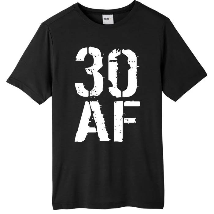 30 AF 30th Birthday ChromaSoft Performance T-Shirt