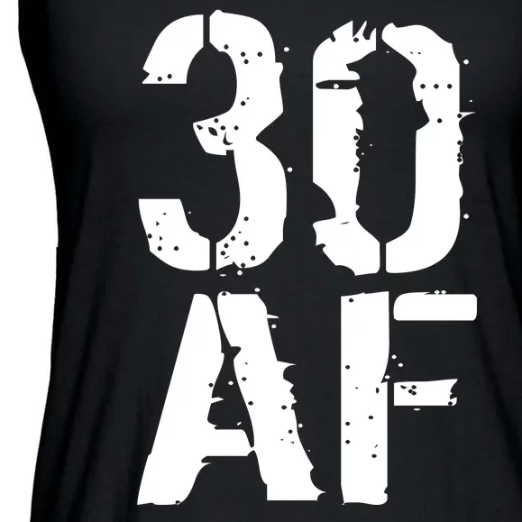 30 AF 30th Birthday Ladies Essential Flowy Tank