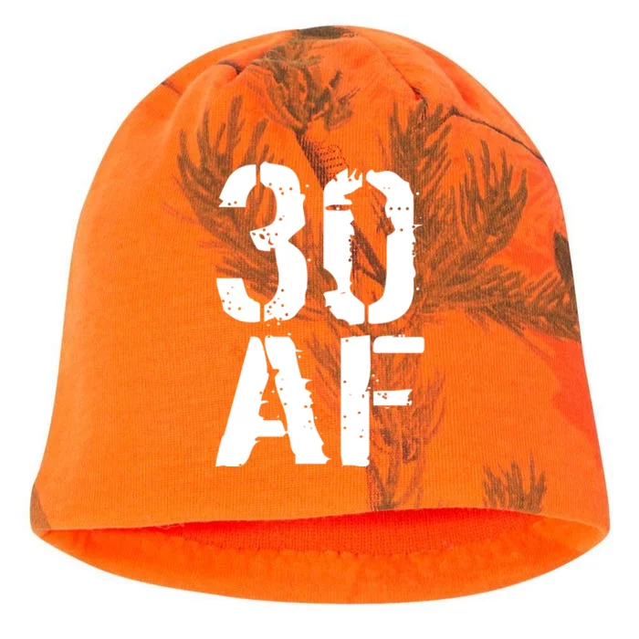 30 AF 30th Birthday Kati - Camo Knit Beanie